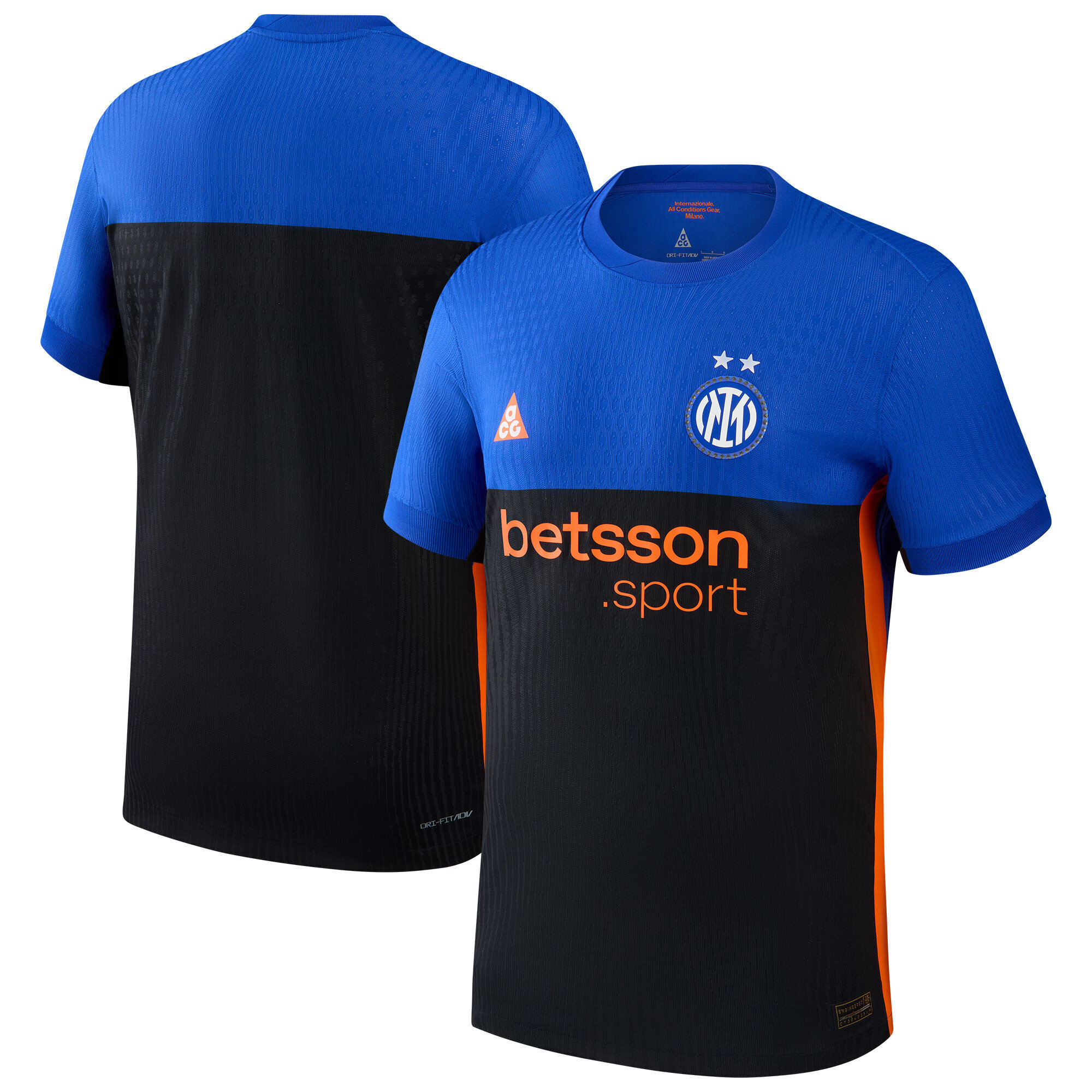 Inter Mailand ACG Dri Fit Adv Viertes Spieltrikot 2025-2026 Image