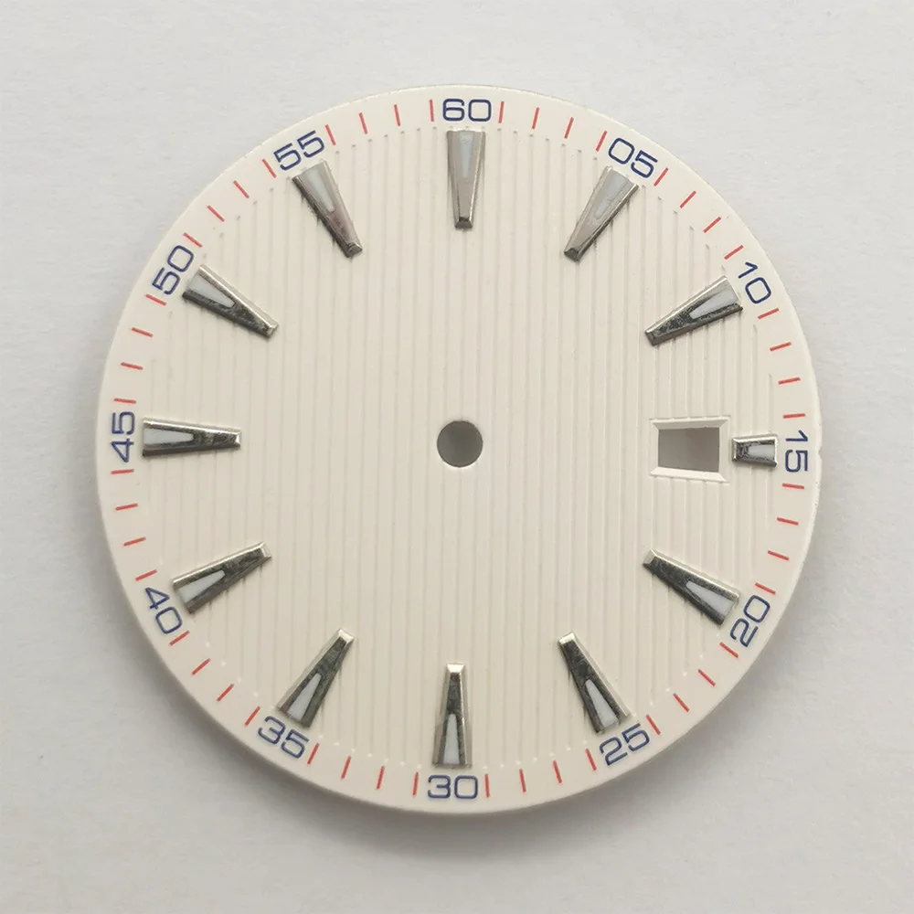 Maßgeschneidertes 35,5 mm NH35-Zifferblatt 8215 ETA 2824 Leuchtzifferblatt passend für NH35 NH36 8215 ETA 2824 2836 Uhrwerk Zifferblätter Image