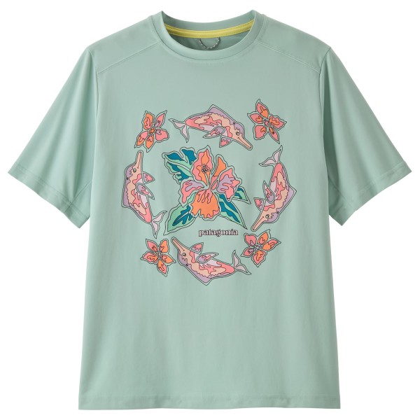 Patagonia - Kid's Cap SW T-Shirt - Funktionsshirt Gr XL türkis