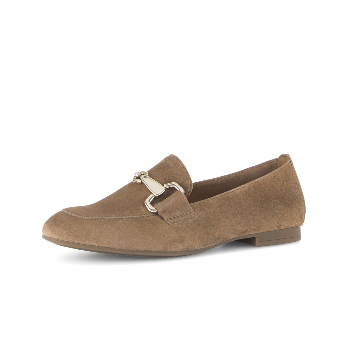 Slipper GABOR "Slipper Rauleder", Damen, Gr. 40, braun, Schuhe Slipper