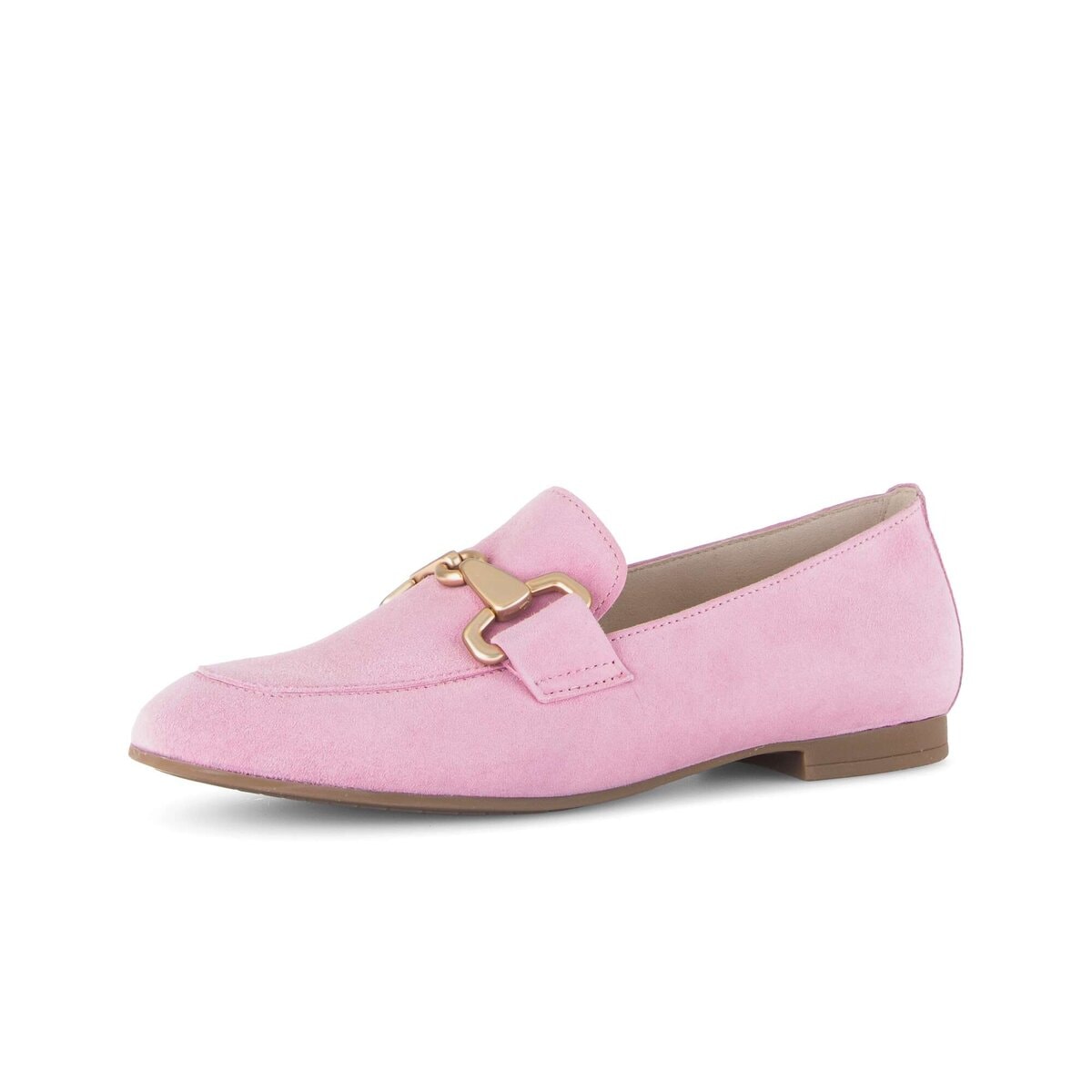 Slipper GABOR "Slipper Rauleder", Damen, Gr. 40, rosa, Schuhe Slipper