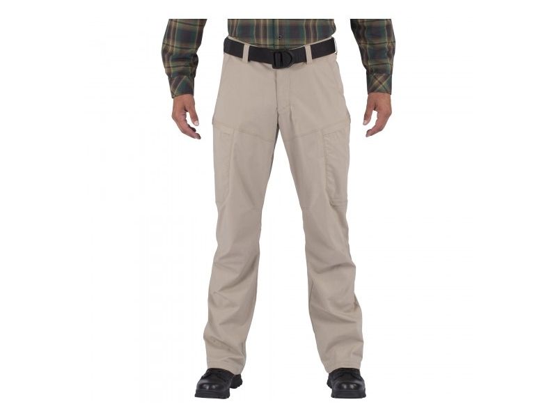 5.11 Tactical Apex Pants - Men's Khaki 32in Waist 34in Inseam 74434ABR-055-32-34