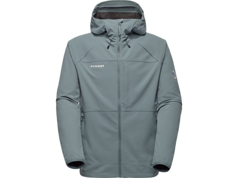 Mammut Ultimate Comfort SO Hooded Jacket - Men's Strata Extra Large 1011-02640-00789-116