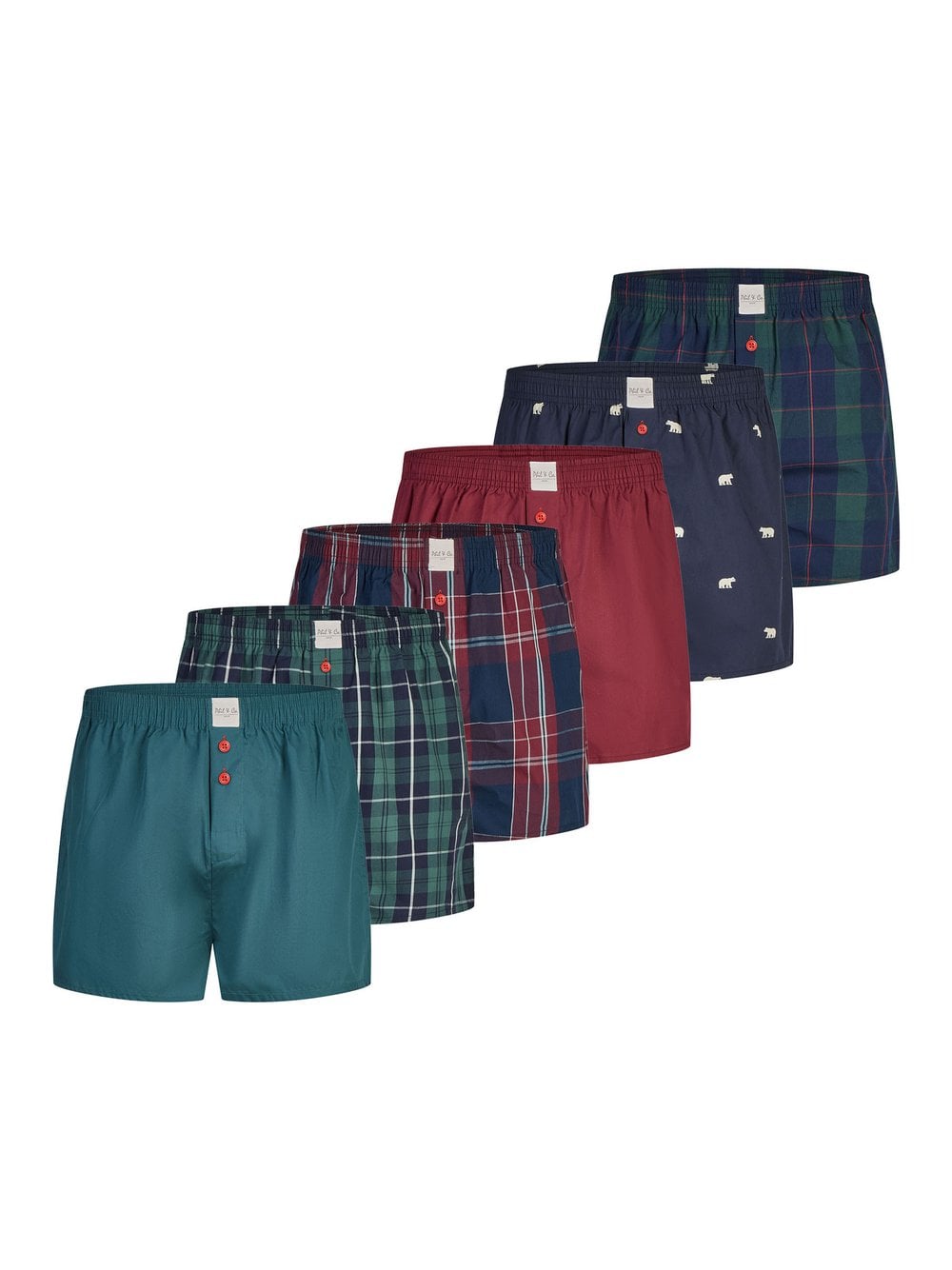 Phil & Co. Berlin Boxer Herren mehrfarbig, XXL Image