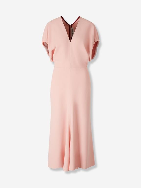Midi Blouse Dress - Pink - Victoria Beckham Dresses