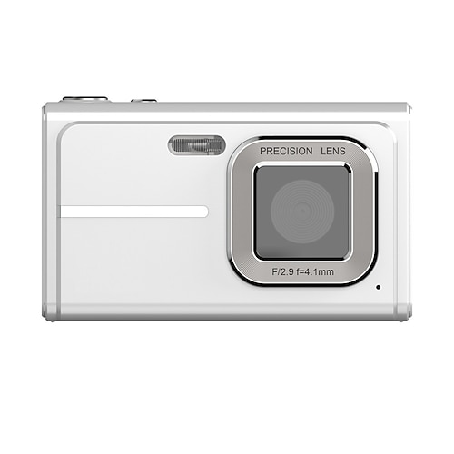 Einfache, atmosphärische Digitalkamera im Taschenformat für Vlogging, CCD-Kamera, Einsteigermodell für Fotografie, ideales Weihnachtsgeschenk für Studenten Image