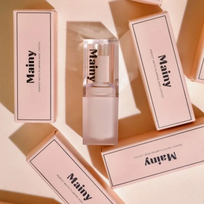 Benutzer definierte Pink Beauty Cosmetics Box beschichtetes Papier für Kosmetik verpackungen Gesichts-und Augen creme Lippenstift Lip gloss Verpackung