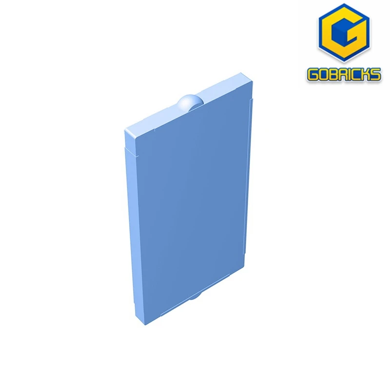 Gobricks GDS-879 Glas für Fenster 1x2x3 flache Front kompatibel mit Lego 60602 DIY pädagogische Bausteine technisch Image