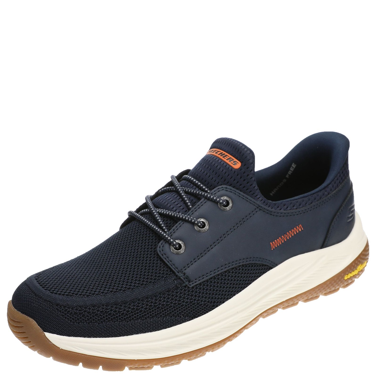 Skechers USA Slip-Ins: Relaxed Fit-Meroe-Alden - Mens 14 Navy Slip On Medium