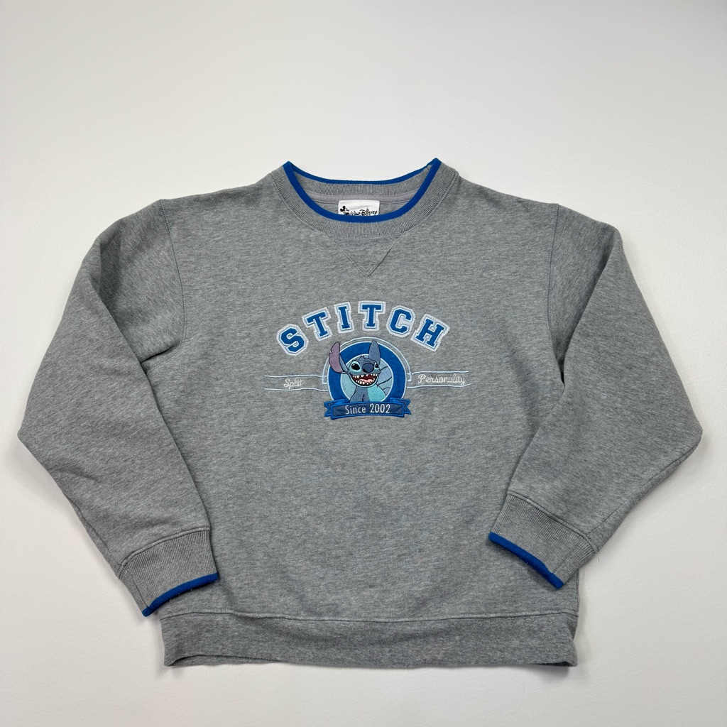 Disney Shirts & Tops | Boy’s/Kid’s Vtg Walt Disney Lilo & Stitch Crewneck Sweatshirt Size Medium | Color: Gray | Size: Mb