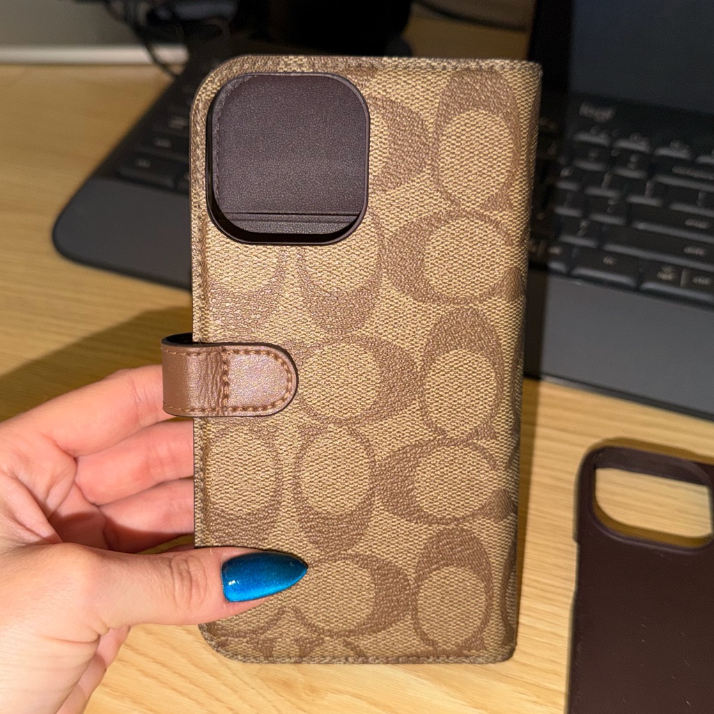 Coach Cell Phones & Accessories | Coach Wallet Iphone 13 Pro Max Case | Color: Brown | Size: Os