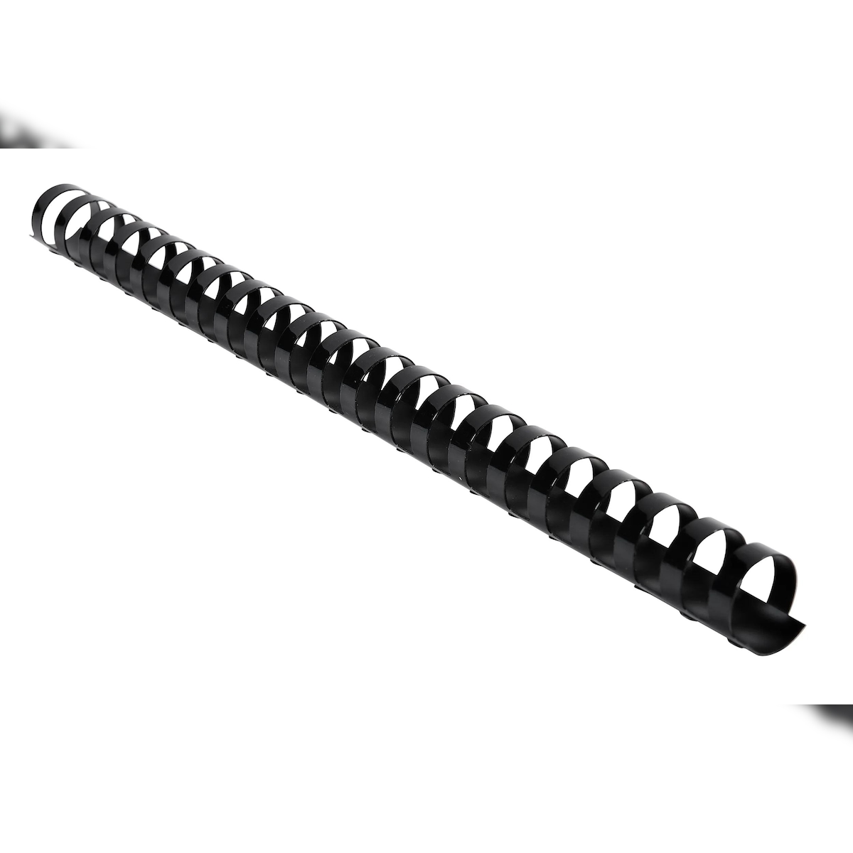 Exacompta 75601E Schachtel mit 100 Spiralen 20 mm aus PVC für die Bindung, für DIN A4 - Schwarz Image