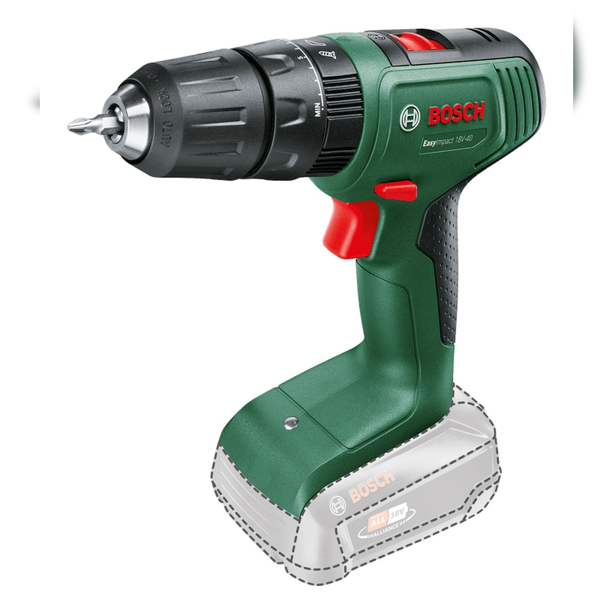 Bosch EasyImpact 18V-40 - Bohrhammer/Treiber Image