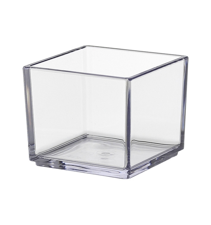 MONOUSO - SAN "Cube" Schüssel Probierschale Transparent 65ml (72 Stück) Image