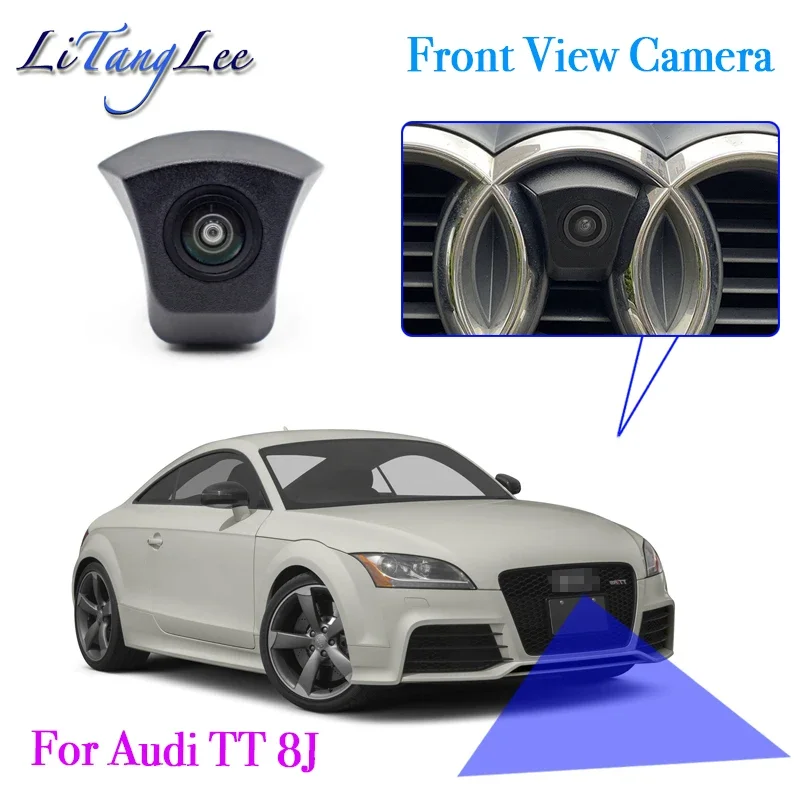 Für audi tt 8j 2006 ~ 2014 Auto Logo Frontkamera Nachtsicht HD wasserdichte Weitwinkel-Parkplatz kamera Image