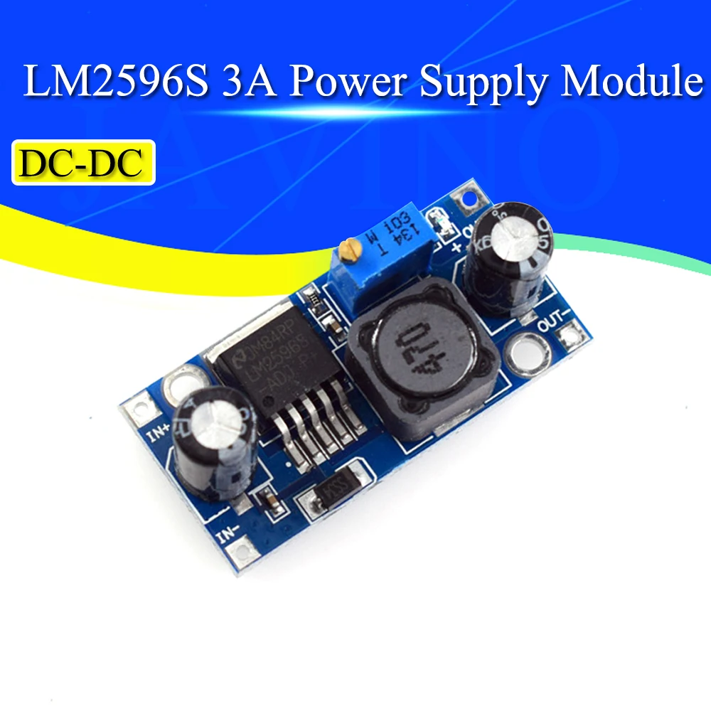 1/5/10 Pz LM2596 LM2596S ADJ modulo di alimentazione DC-DC modulo step-down 5 V/12 V/24 V regolatore di tensione regolabile 3A DIP