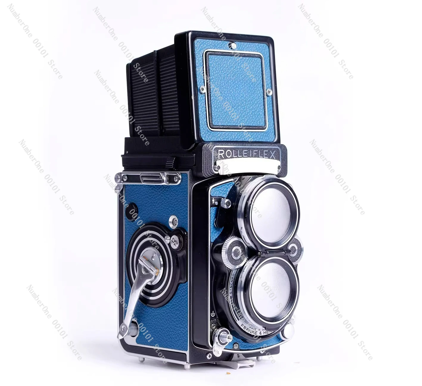 120-Doppel-Rückwärtskamera 2,8 f\ 3,5 f aus Leder, neuer Farbwechsel, individuelle dekorative Lederhaut Image