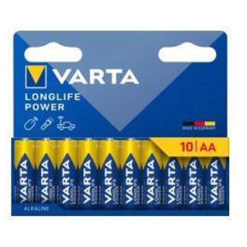 Varta Longlife Power Aa Batteria Monouso Stilo Aa Alcalino