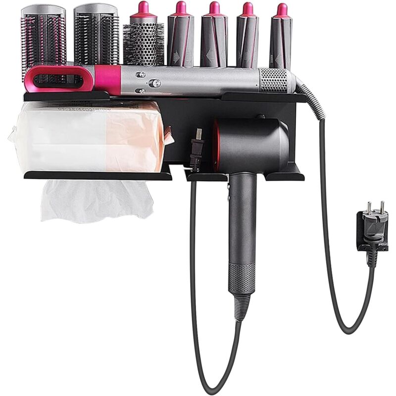 Porta Asciugacapelli Per Supporto Dyson Airwrap, Stazione Porta Asciugacapelli, Porta Piastra Per Capelli Per Supporto Dyson Airwrap, Accessori Asciugacapelli Per Ferro Arricciacapelli Styler, B