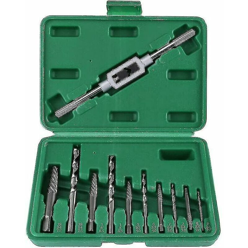 Jalleria - Estrattore Di Viti Rotte Kit Di Estrattori Di Viti Da 11 Pezzi Set Di Estrattori Di Viti Danneggiate Per La Rimozione Di Bulloni Di Viti Rotte O Danneggiate