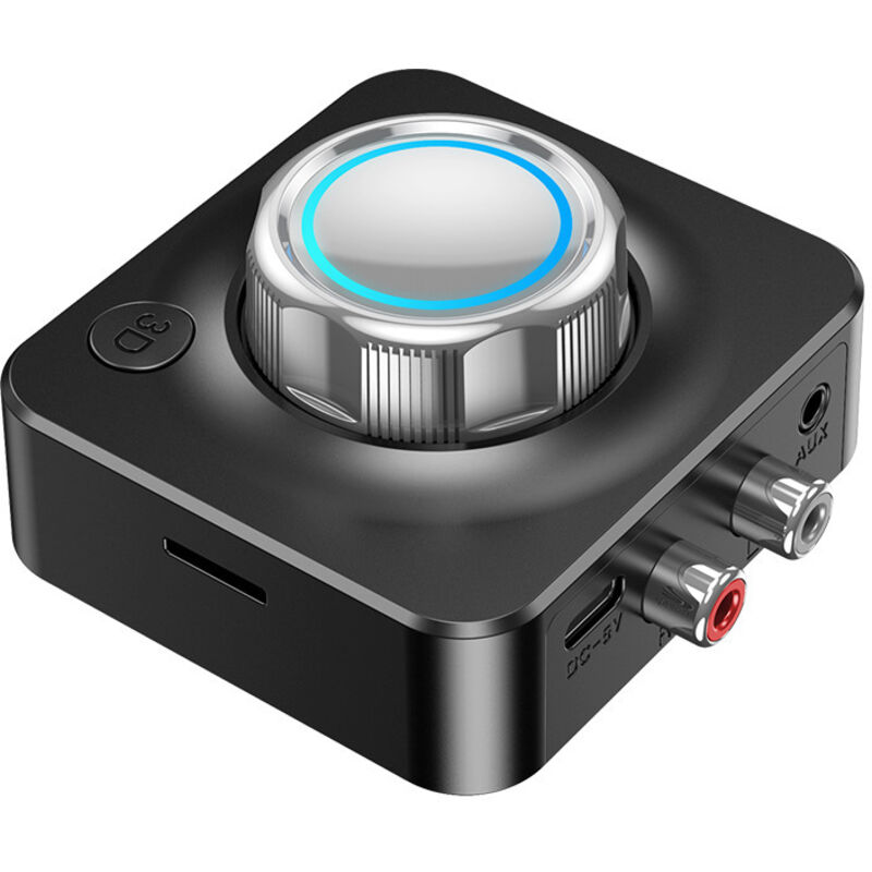 Ricevitore Bluetooth 5.0, Adattatore Bluetooth Doppio Rca Con Jack Da 3,5 Mm Per Sistema Hi-fi, Ricevitore Audio Bluetooth Rca Per Altoparlanti, Amplificatori E Autoradio