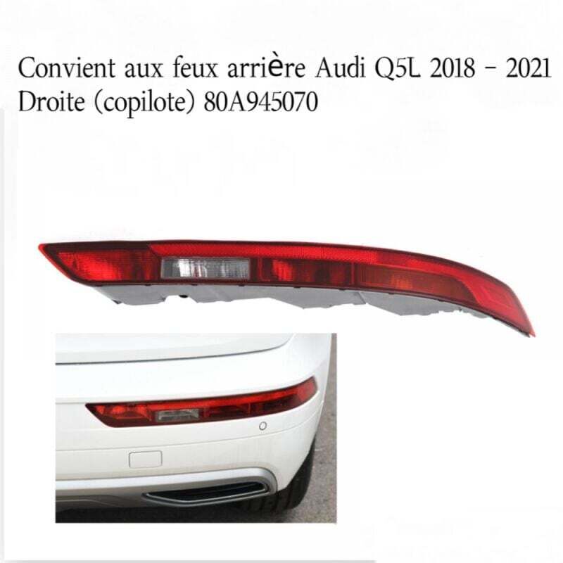 Forehill Per Audi Q5 2018 2019 2020 2021 80a945070 Riflettori Paraurti Posteriore Fanale Posteriore Inferiore Di Ricambio Fanale Posteriore Destro (colore: Lato Destro)