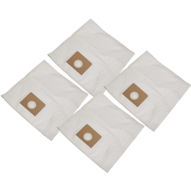20x Sacchetto Compatibile Con Fein Dustex 35 Lx, 35 L, 35 Lx Ac, 25l, 25, 35 Mx Aspirapolvere - Volume Di 25 L 42cm X 26cm Bianco - Vhbw