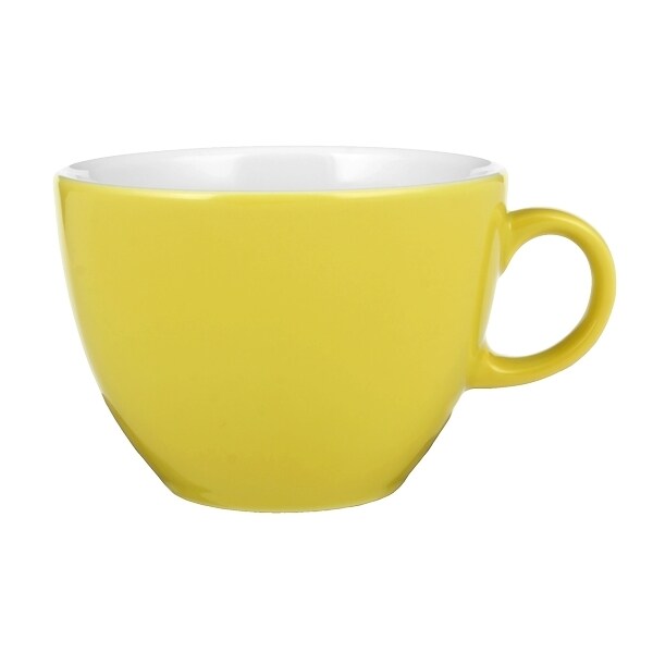 Esmeyer 6 x Seltmann Obere zur Cappuccinotasse 1131, Form: V I P., Dekor: 10326 Gelb Image