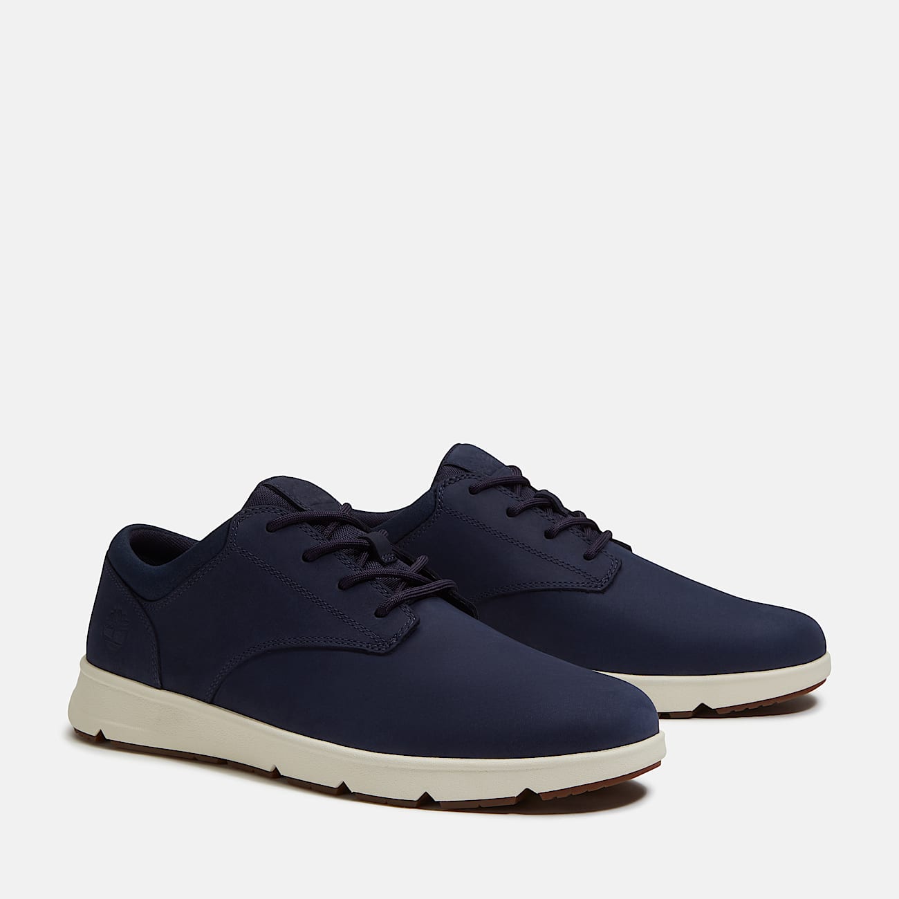 Sneaker TIMBERLAND "PARKER STREET LOW LACE UP SNEAKER", Damen, Gr. 45, dk blu nubuck, Leder, Schuhe Sneaker, aus Premium Timberland Leder
