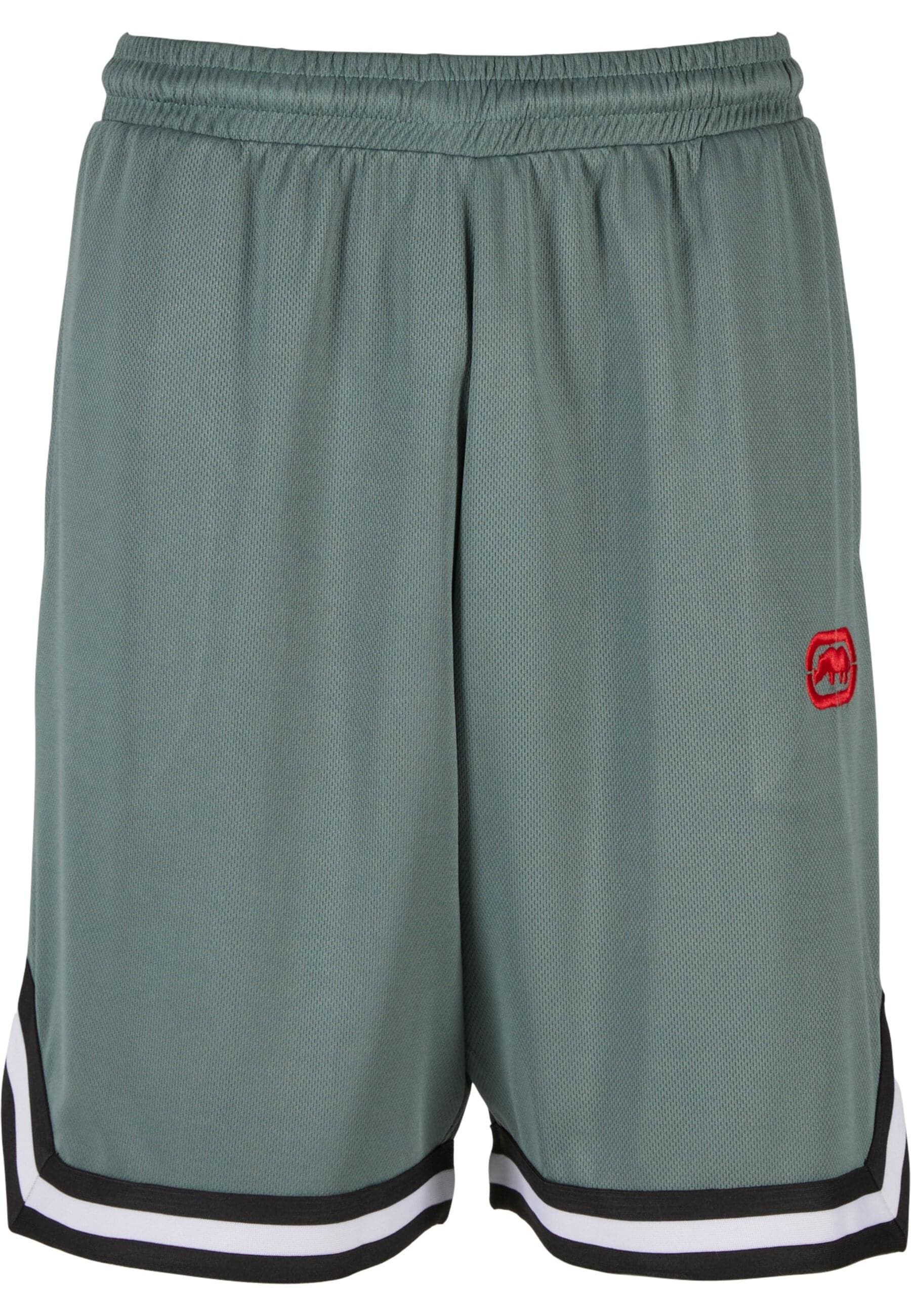 Sweatshorts ECKO UNLTD. "Ecko Unltd. Shorts Inbound", Herren, Gr. M, US-Größen, schwarz forest, 100% Polyester, loose fit, Hosen Sweatshorts