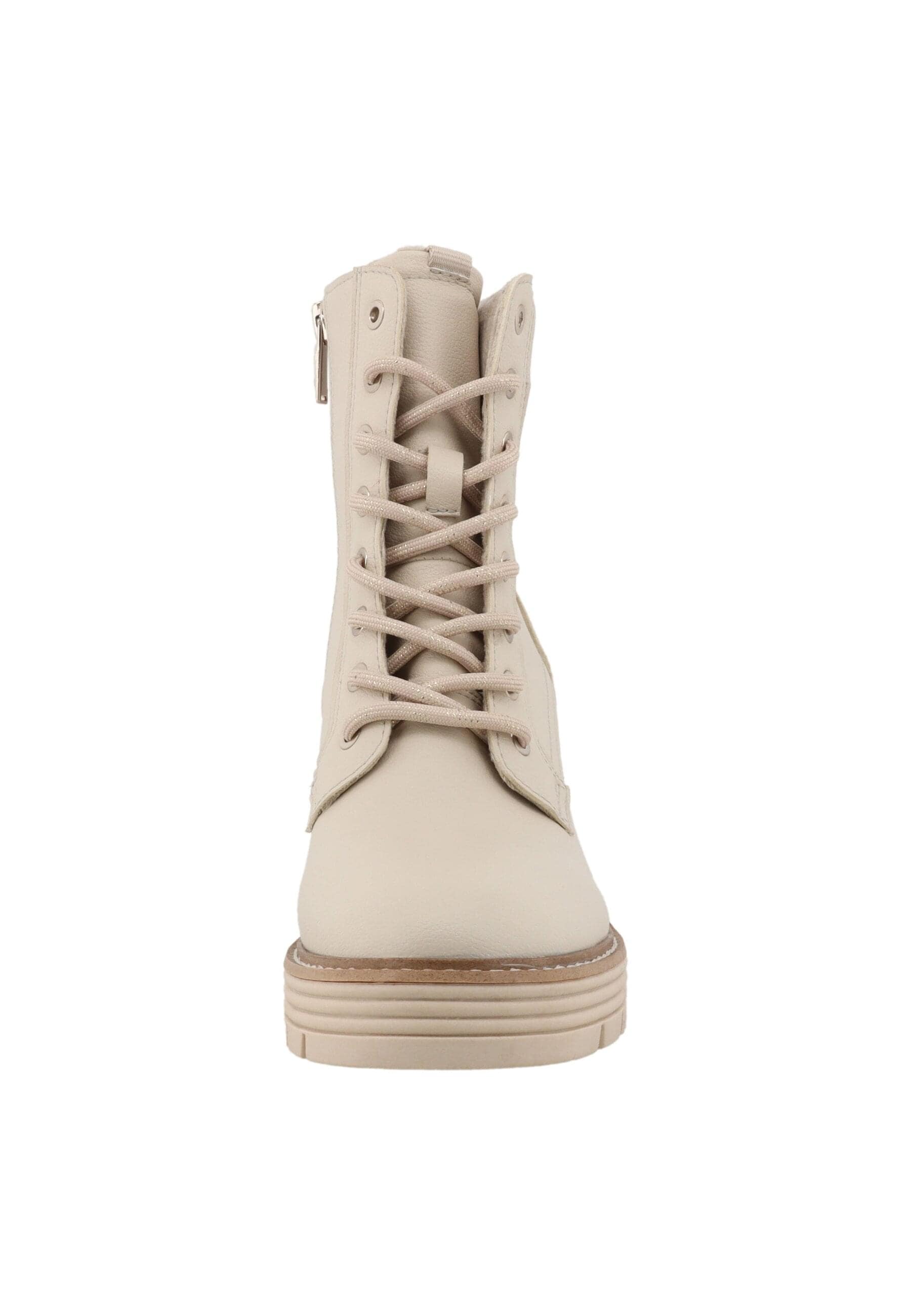 Stiefel TOM TAILOR "Tom Tailor Winter Boots", Damen, Gr. 39, beige, unifarben, Schuhe Stiefel