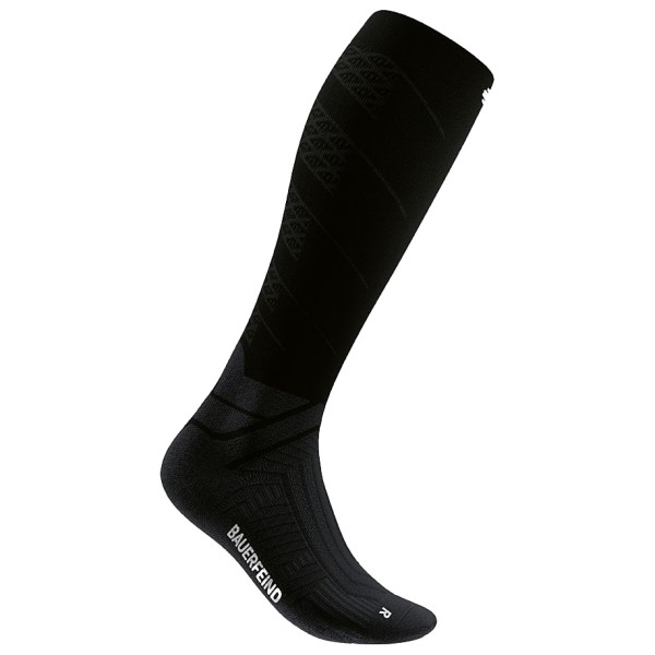 Bauerfeind Sports - Run Performance Compression Socks - Laufsocken 38-41 - L: 45-51 cm | EU 38-41 grau