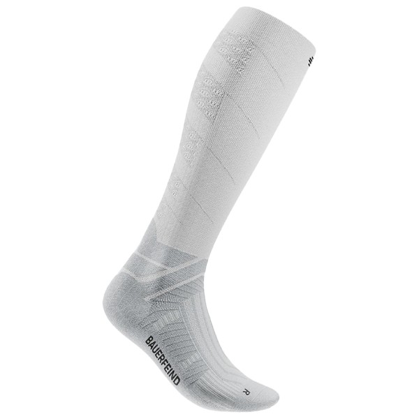 Bauerfeind Sports - Run Performance Compression Socks - Laufsocken 46-49 - L: 45-51 cm | EU 46-49 grau