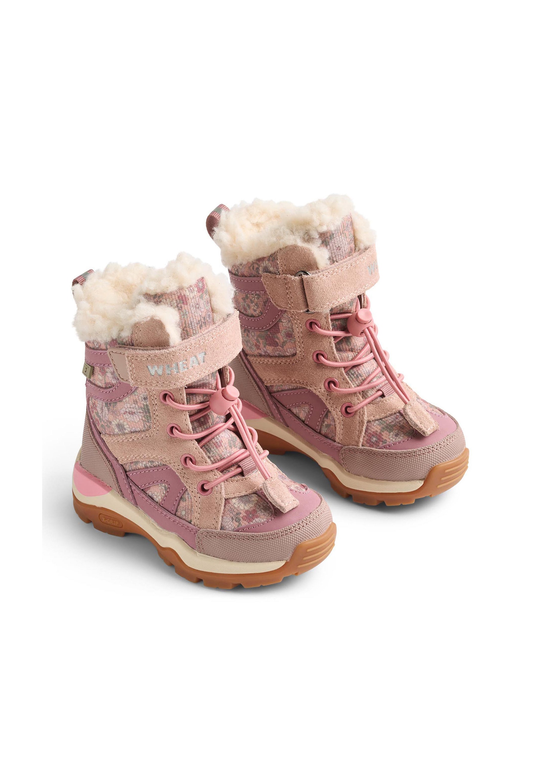 Stiefel WHEAT "WHEAT Winterboot Dixie Tex", Damen, Gr. 32, rose powder, Schuhe Stiefel