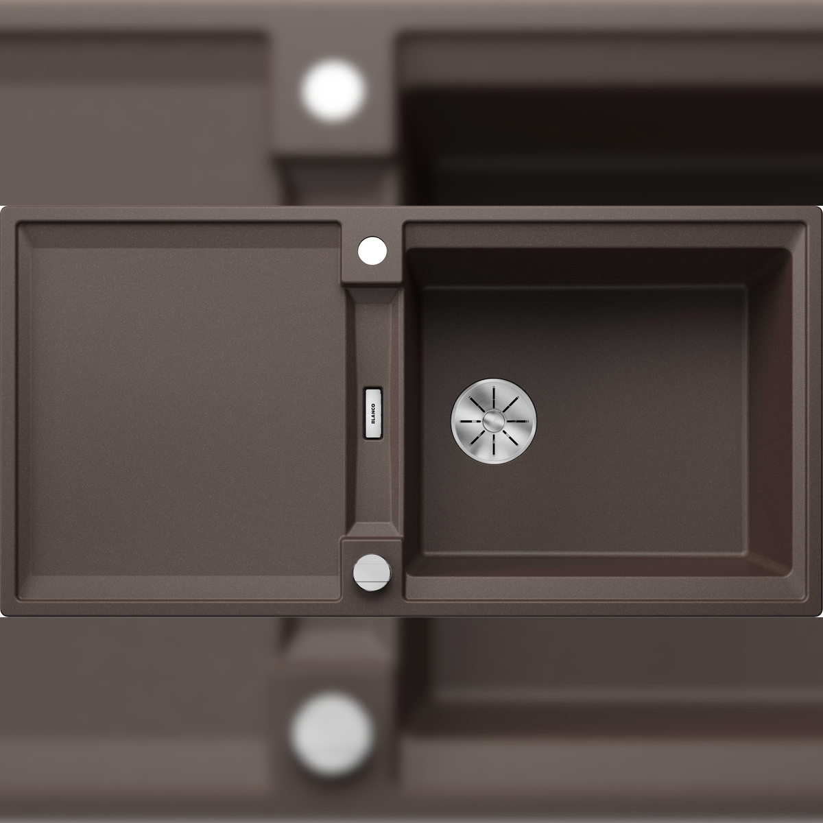 BLANCO GmbH + Co KG BLANCO ADIRA XL 6 S Einbauspüle SILGRANIT cafe ab 60 cm Excenter Image