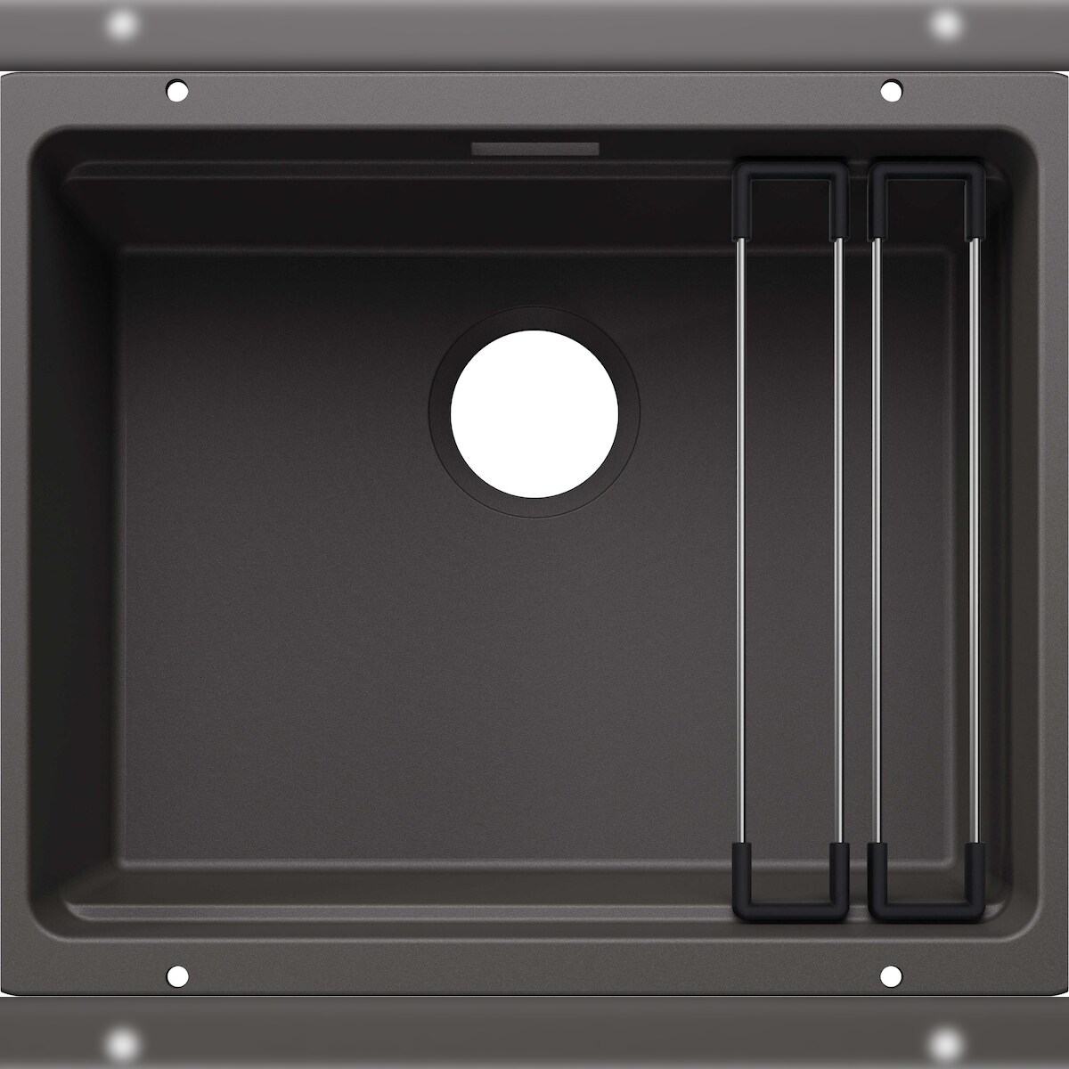 BLANCO GmbH + Co KG BLANCO ETAGON 500-U Einbauspüle SILGRANIT felsgrau ab 60 cm Image