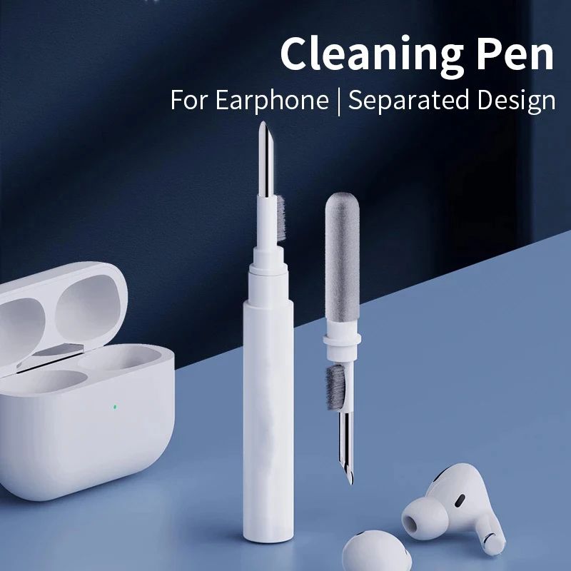 Earphone & Earbuds Cleaning Pen Kit white