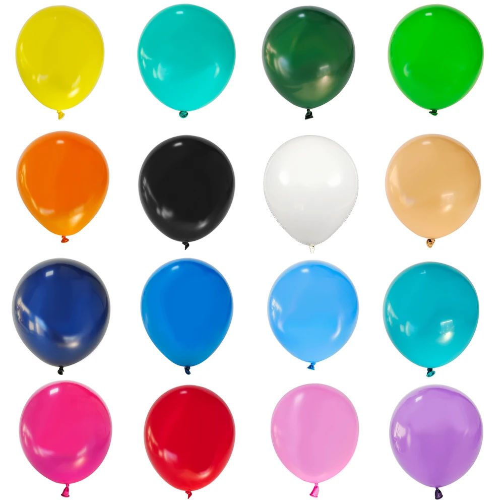 Matte Latex Balloons Set (1030pcs) For Birthday Party Decor, Balloon Garland, Wedding Decorations white 30pcs 5inch