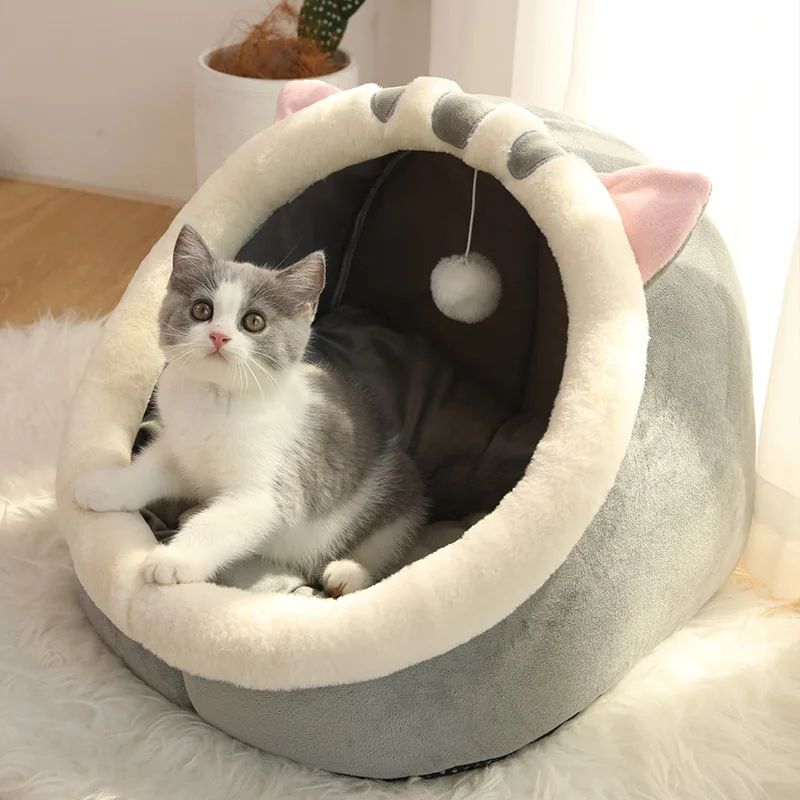 Cozy Cave Cat Bed b m
