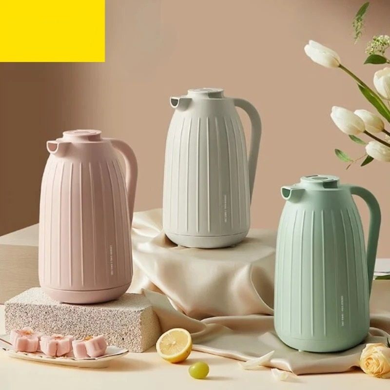 Simple Large Capacity Insulated Kettle purple