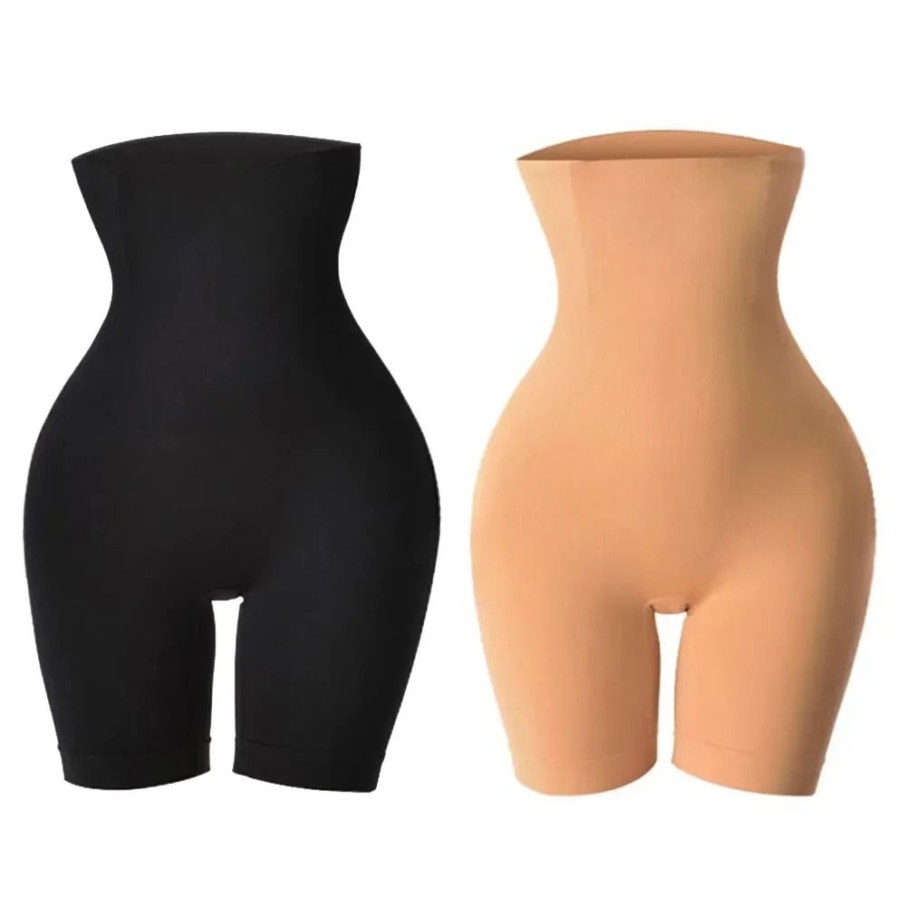Seamless High Waist Butt Lifter Shapewear Slimming Panty black l