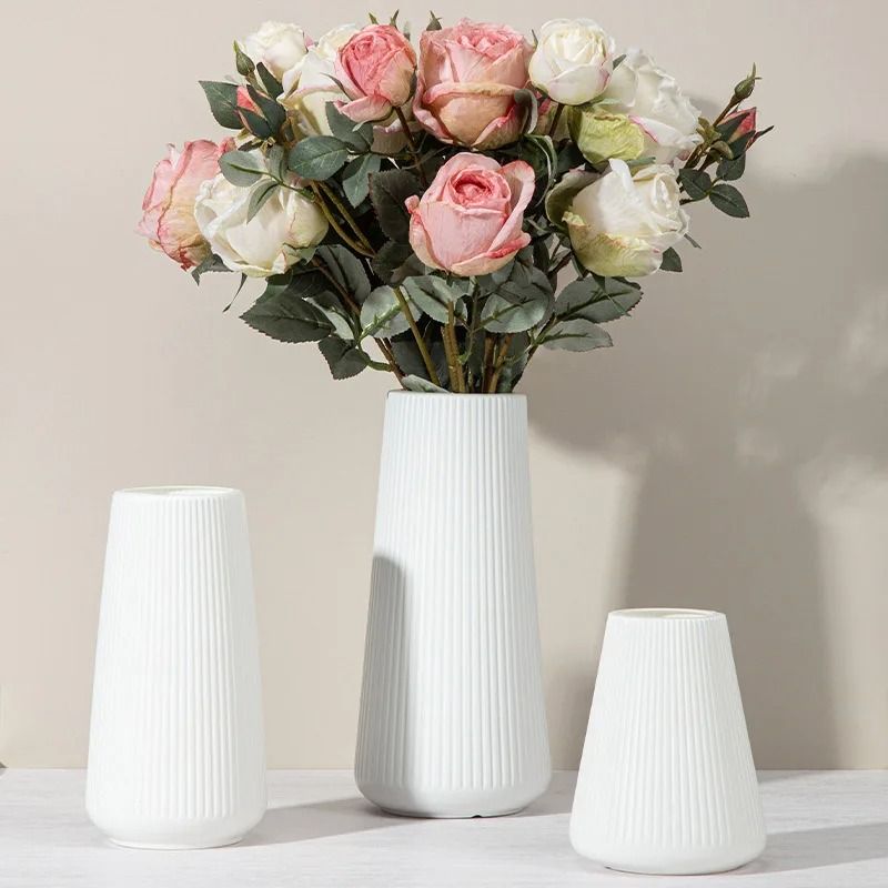 Elegant Nordic Plastic Flower Vase And Creative Home Decor s