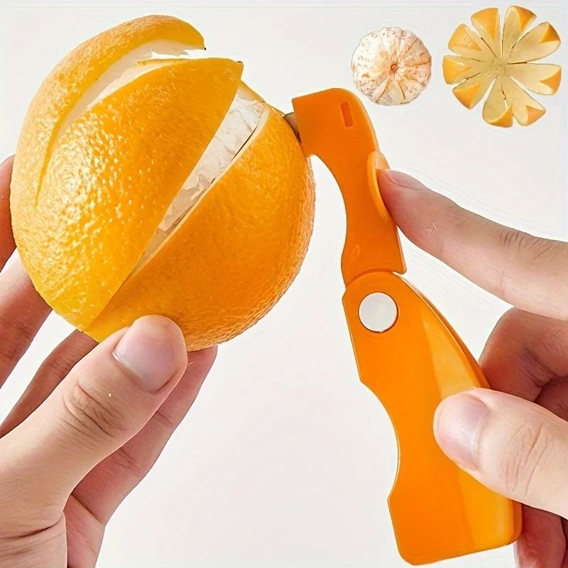 1 PC Foldable Citrus Peeler Orange Lemon Fruit Peeler Tool 1 PC Foldable Citrus Peeler Orange Lemon Fruit Peeler Tool