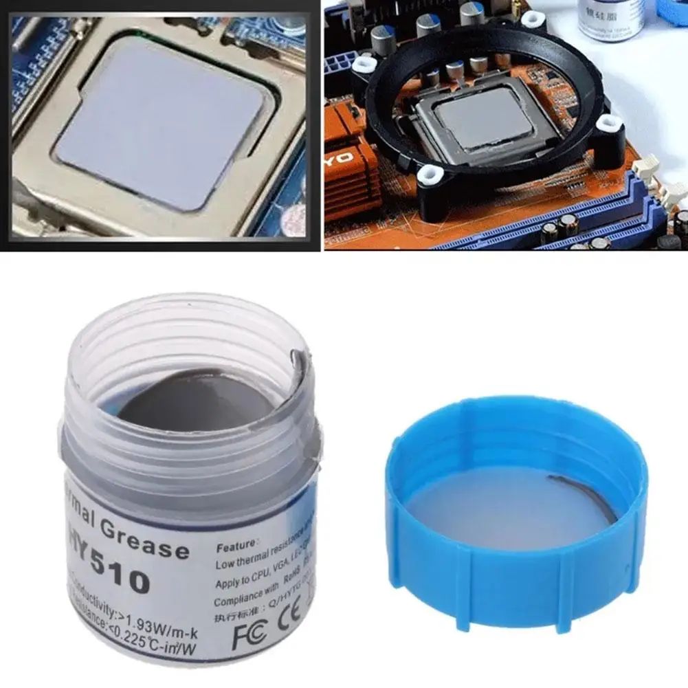Silver Thermal Grease Heat Dissipation Paste 10g Silver Thermal Grease Heat Dissipation Paste 10g