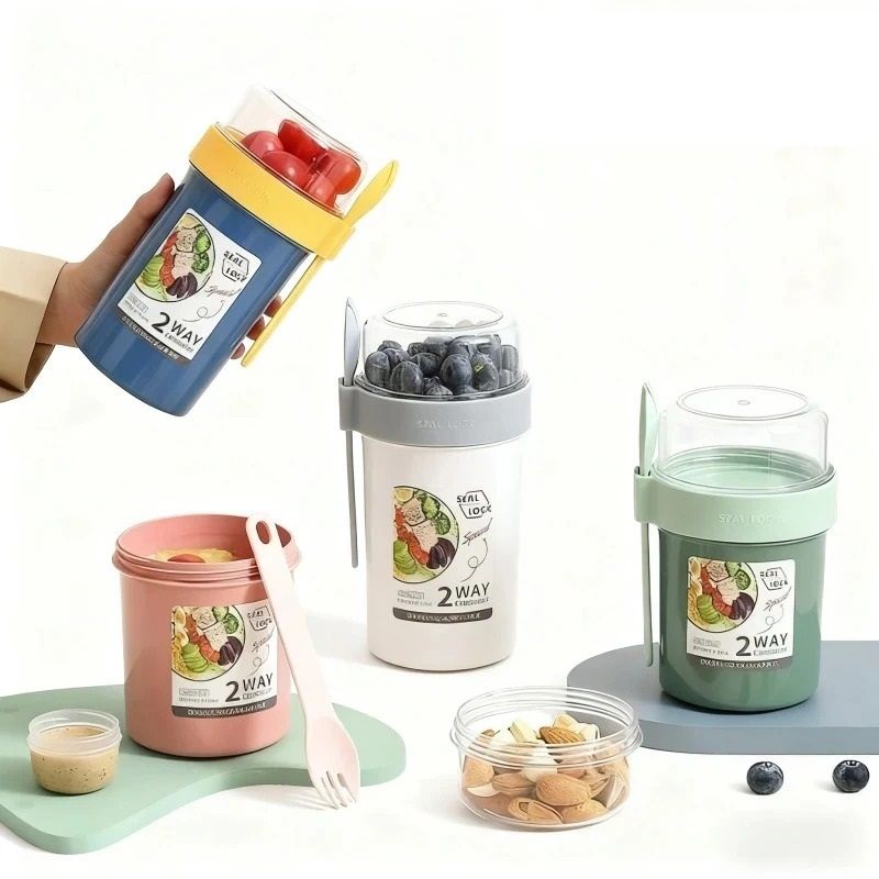 Universal Dual Chamber Breakfast Infusion Vessel white s