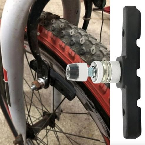 High Grade Black Bicycle Brake Shoes, Long Lasting, Wear Resistant For Mountain & Road Bikes High Grade Black Bicycle Brake Shoes, Long Lasting, Wear Resistant For Mountain & Road Bikes