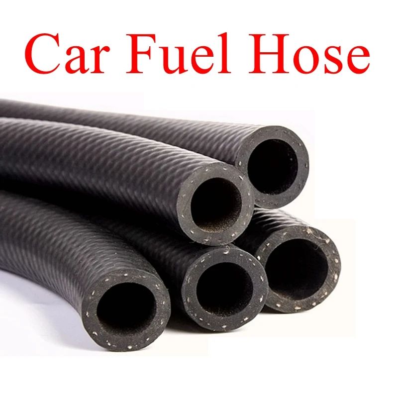 Multi Size Rubber Car Fuel Hose 1m Or 3m Oil Resistant Fuel Line Hose For Transfer And Repairs id5 Od11 1m