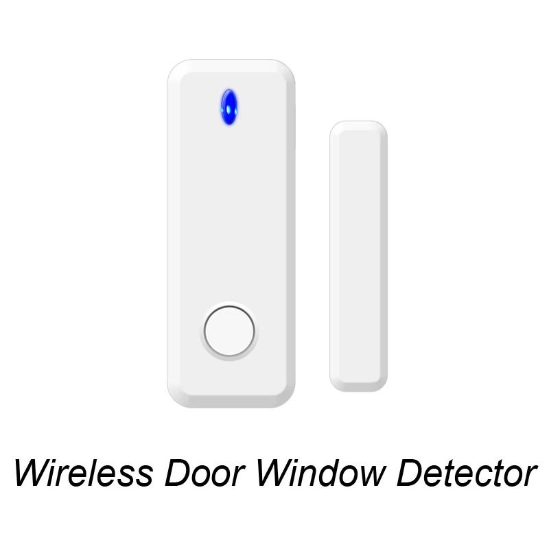 Wireless Door Window Sensor 433MHz Door Open Detector For Smart Home Alarm Systems 10 Pcs
