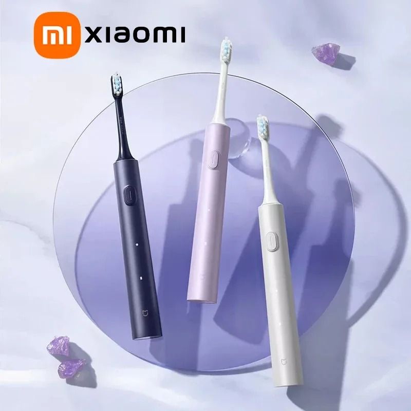 XIAOMI MIJIA T302 Sonic Electric Toothbrush High Performance Oral Care silver Toothbrush