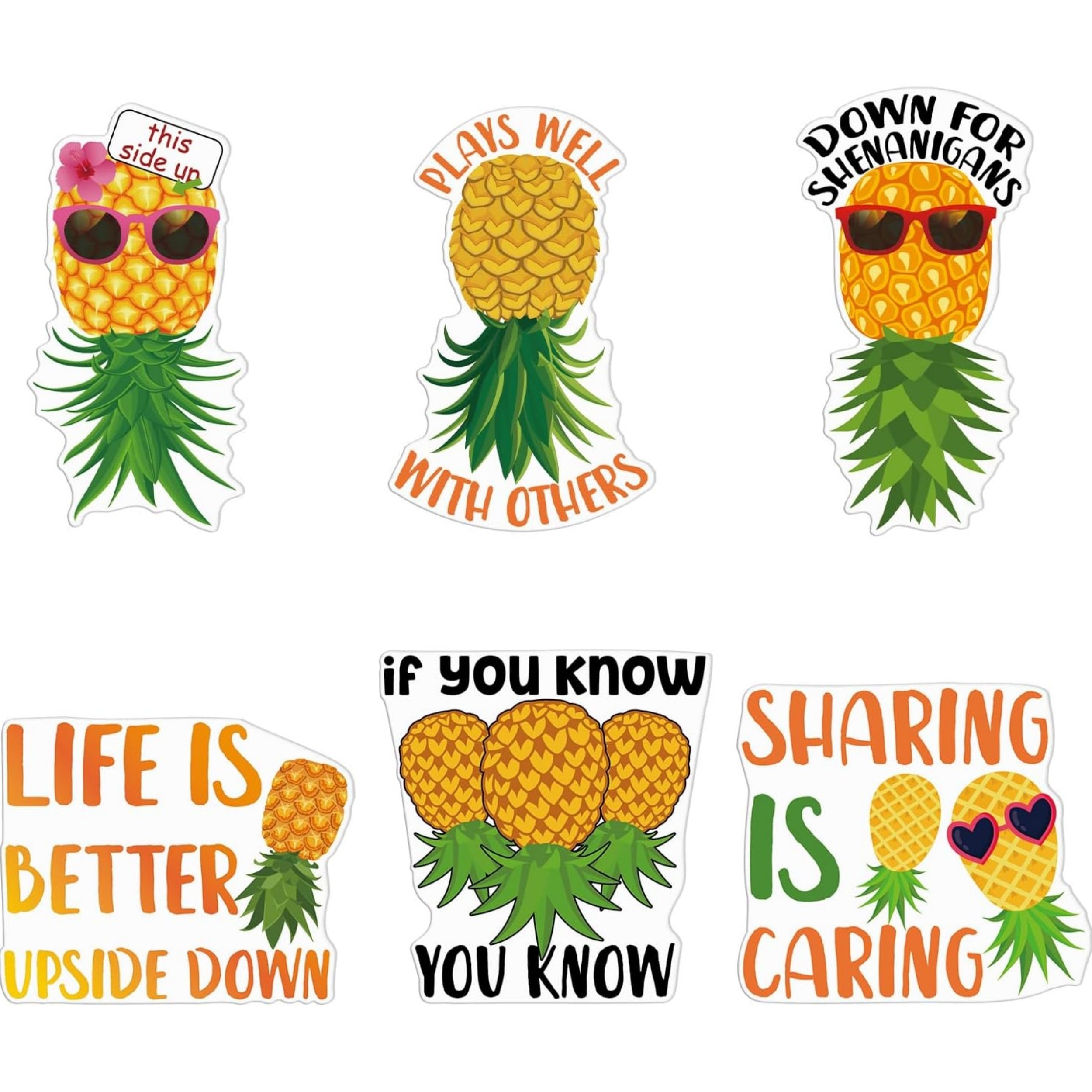 Swingers Swinging Lifestyle Magnets, Upside Down Pineapple Cruise Ship Door Decorations Swingers Swinging Lifestyle Magnets, Upside Down Pineapple Cruise Ship Door Decorations